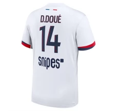 Maillot de Foot Paris Saint Germain D.Doue 14 Tenue Extérieur 2025/26