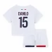 Maillot de Foot Paris Saint Germain Danilo 15 Enfant Tenue Extérieur 2024/25 Maillot de Foot Paris Saint Germain Danilo 15 Enfant Tenue Extérieur 2024/25