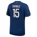 Maillot de Foot Paris Saint Germain Danilo 15 Tenue Domicile 2024/25