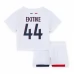 Maillot de Foot Paris Saint Germain Ekitike 44 Enfant Tenue Extérieur 2024/25