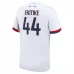 Maillot de Foot Paris Saint Germain Ekitike 44 Tenue Extérieur 2024/25