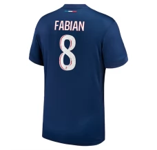 Maillot de Foot Paris Saint Germain Fabian 8 Tenue Domicile 2024/25
