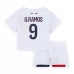 Maillot de Foot Paris Saint Germain G.Ramos 9 Enfant Tenue Extérieur 2024/25