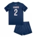 Maillot de Foot Paris Saint Germain Hakimi 2 Enfant Tenue Domicile 2024/25