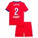 Maillot de Foot Paris Saint Germain Hakimi 2 Enfant Tenue Third 2025/26