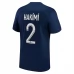 Maillot de Foot Paris Saint-Germain Hakimi 2 Tenue Domicile 2022/23