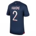 Maillot de Foot Paris Saint-Germain Hakimi 2 Tenue Domicile 2023/24 Maillot de Foot Paris Saint-Germain Hakimi 2 Tenue Domicile 2023/24