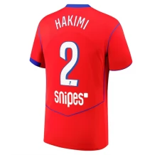 Maillot de Foot Paris Saint Germain Hakimi 2 Tenue Third 2025/26
