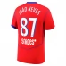 Maillot de Foot Paris Saint Germain João Neves 87 Tenue Third 2025/26