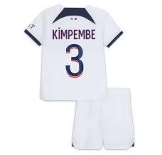 Maillot de Foot Paris Saint-Germain Kimpembe 3 Enfant Tenue Extérieur 2023/24