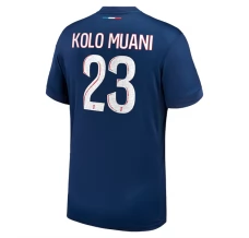 Maillot de Foot Paris Saint Germain Kolo Muani 23 Tenue Domicile 2024/25