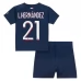 Maillot de Foot Paris Saint-Germain L.Hernandez 21 Enfant Tenue Domicile 2023/24