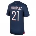 Maillot de Foot Paris Saint-Germain L.Hernandez 21 Tenue Domicile 2023/24