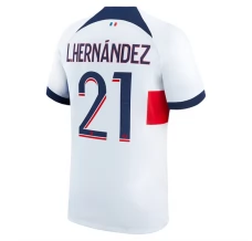 Maillot de Foot Paris Saint-Germain L.Hernandez 21 Tenue Extérieur 2023/24