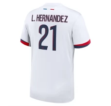 Maillot de Foot Paris Saint Germain L.Hernandez 21 Tenue Extérieur 2024/25