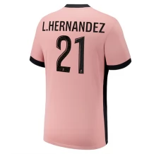 Maillot de Foot Paris Saint Germain L.Hernandez 21 Tenue Third 2024/25
