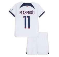 Maillot de Foot Paris Saint-Germain M.Asensio 11 Enfant Tenue Extérieur 2023/24