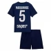 Maillot de Foot Paris Saint Germain Marquinhos 5 Enfant Tenue Domicile 2025/26 Maillot de Foot Paris Saint Germain Marquinhos 5 Enfant Tenue Domicile 2025/26