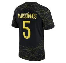 Maillot de Foot Paris Saint-Germain Marquinhos 5 Tenue Domicile 2022/23 Fourth