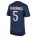 Maillot de Foot Paris Saint-Germain Marquinhos 5 Tenue Domicile 2023/24