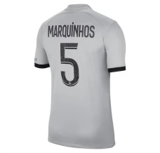 Maillot de Foot Paris Saint-Germain Marquinhos 5 Tenue Extérieur 2022/23