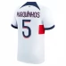 Maillot de Foot Paris Saint-Germain Marquinhos 5 Tenue Extérieur 2023/24