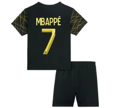 Maillot de Foot Paris Saint-Germain Mbappé 7 Enfant Tenue Domicile 2022/23 Fourth