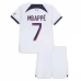 Maillot de Foot Paris Saint-Germain Mbappé 7 Enfant Tenue Extérieur 2023/24