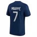 Maillot de Foot Paris Saint-Germain Mbappé 7 Tenue Domicile 2022/23
