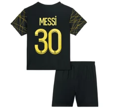 Maillot de Foot Paris Saint-Germain Messi 30 Enfant Tenue Domicile 2022/23 Fourth