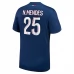 Maillot de Foot Paris Saint Germain N.Mendes 25 Tenue Domicile 2024/25