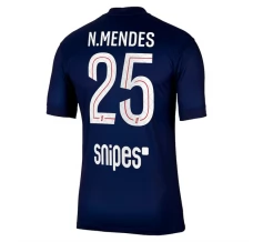 Maillot de Foot Paris Saint Germain N.Mendes 25 Tenue Domicile 2025/26 Maillot de Foot Paris Saint Germain N.Mendes 25 Tenue Domicile 2025/26