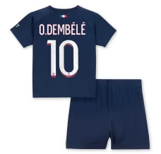 Maillot de Foot Paris Saint-Germain O.Dembélé 10 Enfant Tenue Domicile 2023/24