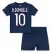 Maillot de Foot Paris Saint-Germain O.Dembélé 10 Enfant Tenue Domicile 2023/24 Maillot de Foot Paris Saint-Germain O.Dembélé 10 Enfant Tenue Domicile 2023/24