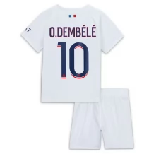 Maillot de Foot Paris Saint-Germain O.Dembélé 10 Enfant Tenue Extérieur 2023/24