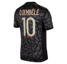 Maillot de Foot Paris Saint-Germain O.Dembélé 10 Tenue Third 2023/24