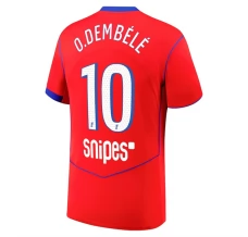 Maillot de Foot Paris Saint Germain O.Dembélé 10 Tenue Third 2025/26