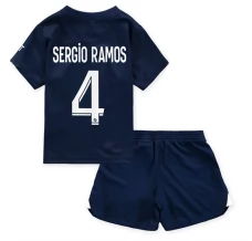 Maillot de Foot Paris Saint-Germain Sergio Ramos 4 Enfant Tenue Domicile 2022/23 Maillot de Foot Paris Saint-Germain Sergio Ramos 4 Enfant Tenue Domicile 2022/23