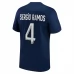 Maillot de Foot Paris Saint-Germain Sergio Ramos 4 Tenue Domicile 2022/23