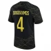 Maillot de Foot Paris Saint-Germain Sergio Ramos 4 Tenue Domicile 2022/23 Fourth