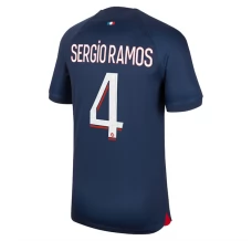 Maillot de Foot Paris Saint-Germain Sergio Ramos 4 Tenue Domicile 2023/24 Maillot de Foot Paris Saint-Germain Sergio Ramos 4 Tenue Domicile 2023/24