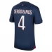 Maillot de Foot Paris Saint-Germain Sergio Ramos 4 Tenue Domicile 2023/24