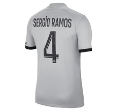 Maillot de Foot Paris Saint-Germain Sergio Ramos 4 Tenue Extérieur 2022/23