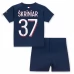 Maillot de Foot Paris Saint-Germain Skriniar 37 Enfant Tenue Domicile 2023/24