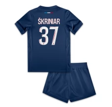 Maillot de Foot Paris Saint Germain Skriniar 37 Enfant Tenue Domicile 2024/25