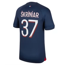 Maillot de Foot Paris Saint-Germain Skriniar 37 Tenue Domicile 2023/24