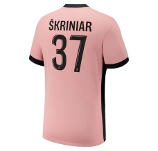 Maillot de Foot Paris Saint Germain Škriniar 37 Tenue Third 2024/25