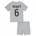 Maillot de Foot Paris Saint-Germain Verratti 6 Enfant Tenue Extérieur 2022/23