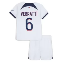 Maillot de Foot Paris Saint-Germain Verratti 6 Enfant Tenue Extérieur 2023/24