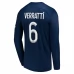 Maillot de Foot Paris Saint-Germain Verratti 6 Tenue Domicile 2022/23 Manche Longue